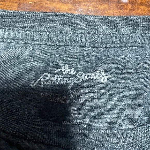 Rolling Stones Shirt Logo Grey - Picture 5 of 5